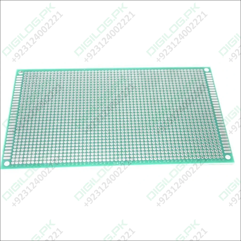 9cmx15cm double sided fiberglass PCB veroboard/stripboard