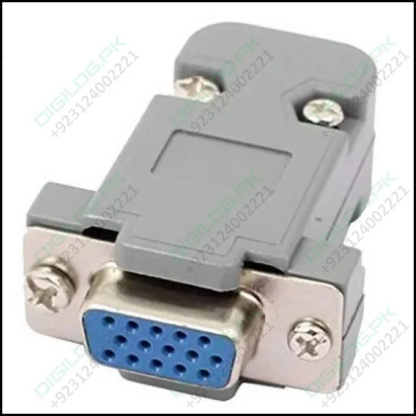 Vga Connector With Cover Type a Female Db - 15