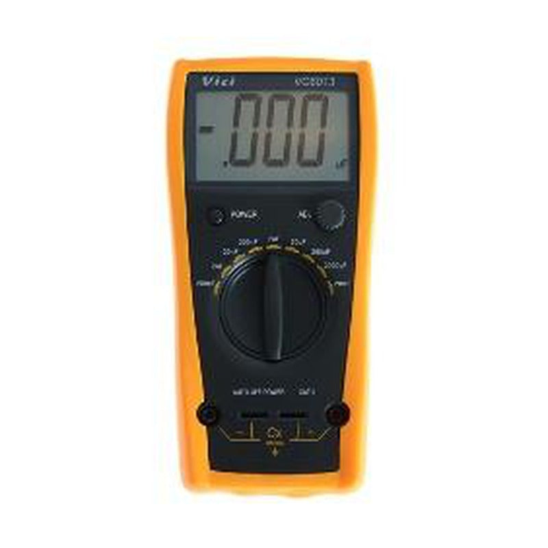 VICI VC6013 Digital Capacitance Meter - orange Vici VC6013 capacitance meter with large display