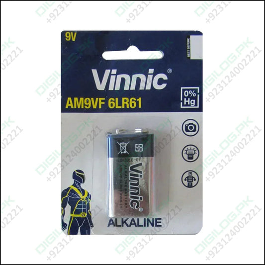Vinnic Alkaline 9v Battery High Quality Am9vf 6lr61