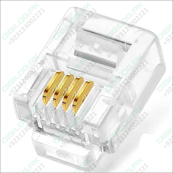 RJ11 Telephone Phone Connector Internet Cable Connector