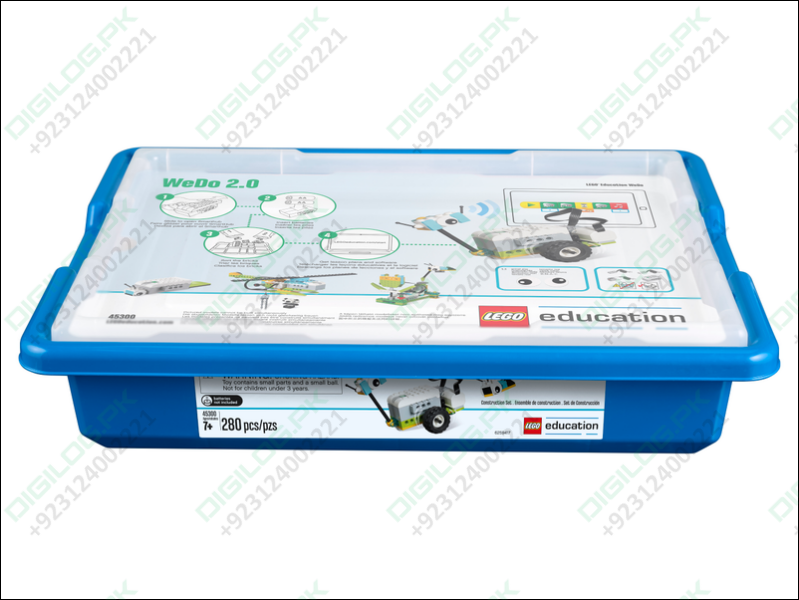 WeDo 3.0 Robotics Construction STEAM Set - Scratch 3.0 Compatible Building Blocks Educational Toy