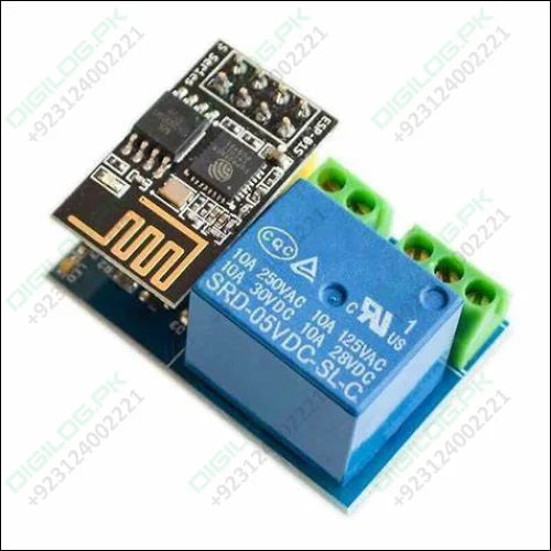 WiFI Relay ESP-01 Module With one Channel Relay Module Price In Pakistan