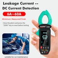 WINAPEX 268A meter - WINAPEX 268B clamp meter with a green jaw and black body, showing a digital display reading 10.1, control buttons, and a person using it on a car.