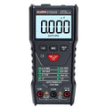 Winapex ET8103 LCD Auto Measure Digital Multimeter 6000 Counts - black casing with a central screen displaying 0.000 nF, control buttons, and three input ports at the bottom.