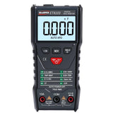 Winapex ET8103 LCD Auto Measure Digital Multimeter 6000 Counts - black casing with a central screen displaying 0.000 nF, control buttons, and three input ports at the bottom.