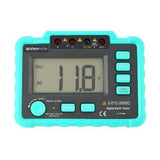 WINHY 4105A Digital Earth Resistance Tester - teal WINHY 4105A digital earth tester with large LCD and range buttons