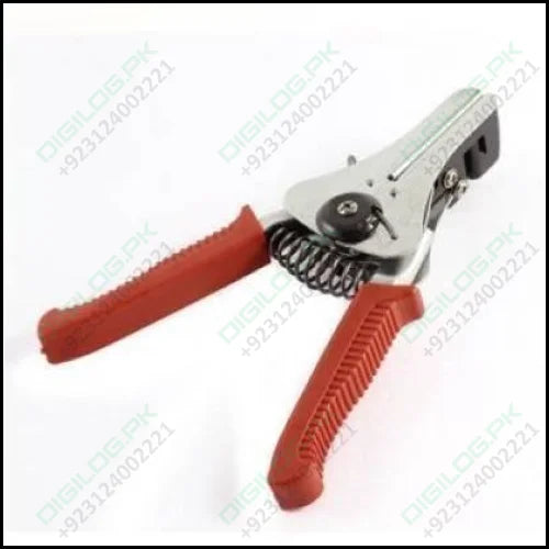 Wire Stripper Spring Loaded Plastic Coated Handle
