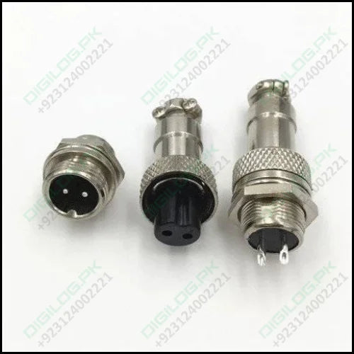 Xlr 2 Pin Cable Connector 12mm Chassis Mount In Pakistan