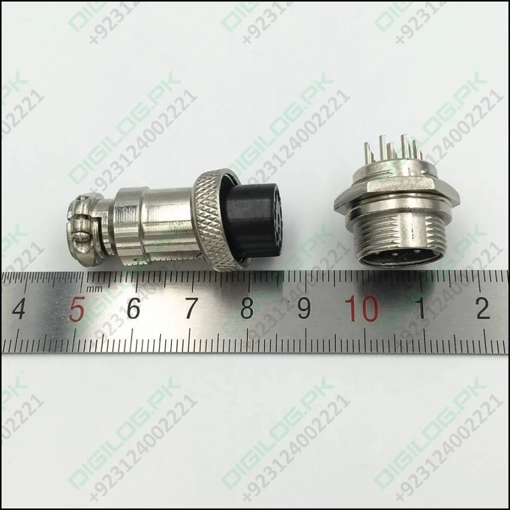 Xlr 5 Pin Cable Connector 16mm Chassis Mount 5pin Plug