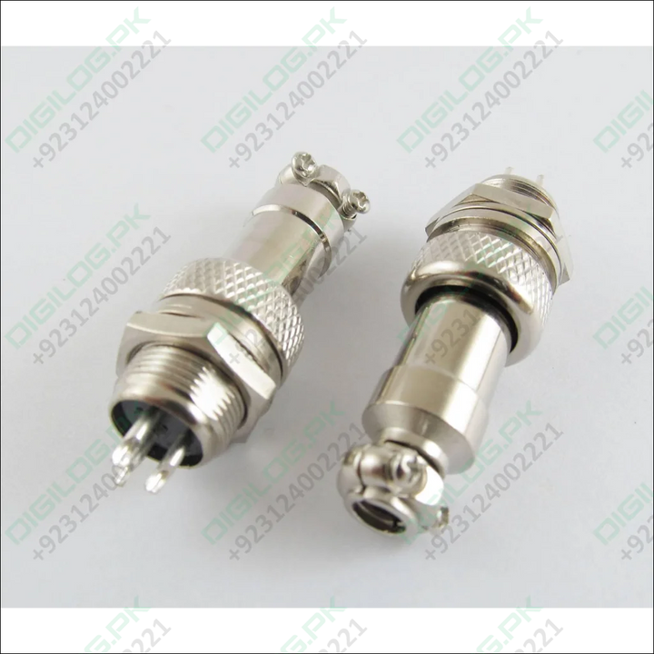 Xlr 3 Pins 12mm Audio Cable Connector Chassis Mount Pin