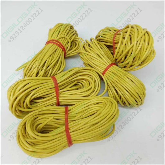 Yellow Solderable Wire Flexible Wires For Wiring Jumper