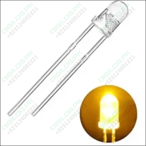 3mm Super Bright Yellow LED