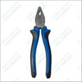 YTH-Z022 8 Inch 200mm Electric Pliers - shown as a studio shot of a metal tool with blue and black rubberized handles.