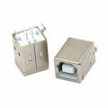 Square USB B Type Female Socket Connector 180 Degree for Printer Data Interface
