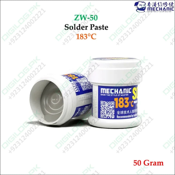 Mechanic ZW50 Solder Paste 183°C for BGA Tin Planting